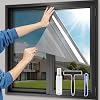 XIAWEI One Way Privacy Window Film Heat & UV Blocking, 35.4In×16.4Ft