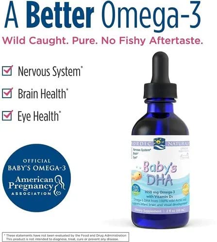 Baby Dha Com Vitamina D3 - Nordic Naturals (60ml)
