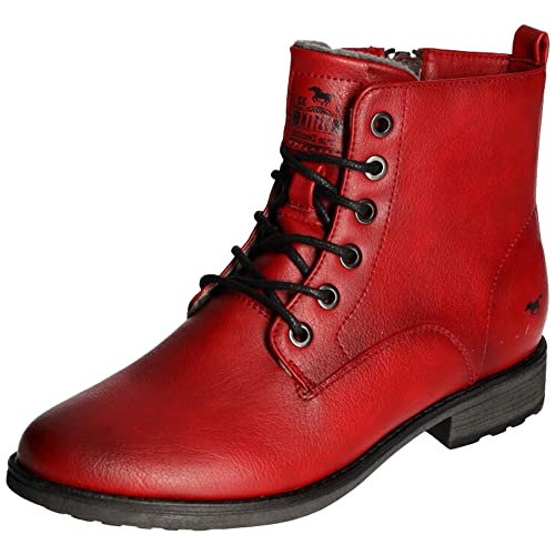 Preisvergleich Produktbild Mustang Damen 1265-526 Schnuer-Booty, rot, 40 EU
