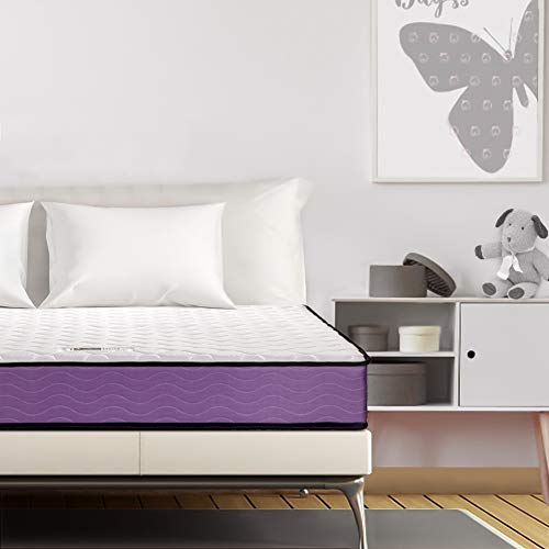 BedStory 6 Inch Innerspring Mattress Full CertiPUR-US Cetified Foam 10 Year Warranty