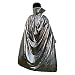 Luchador Adult Size 54" Metallic Halloween Costume Cape Top Quality - SILVER