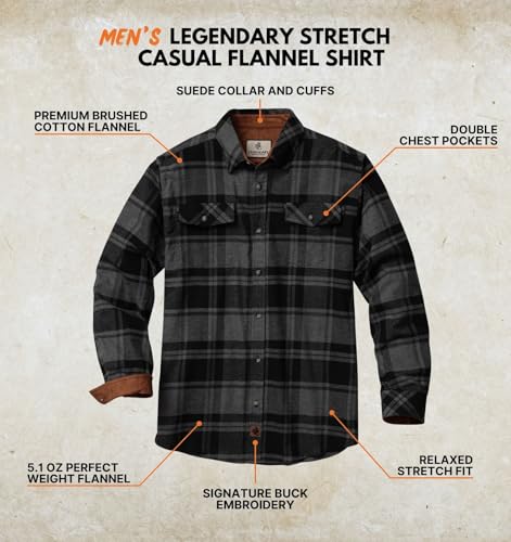 Image of Legendary Whitetails Men's Legendary Flannel Shirt