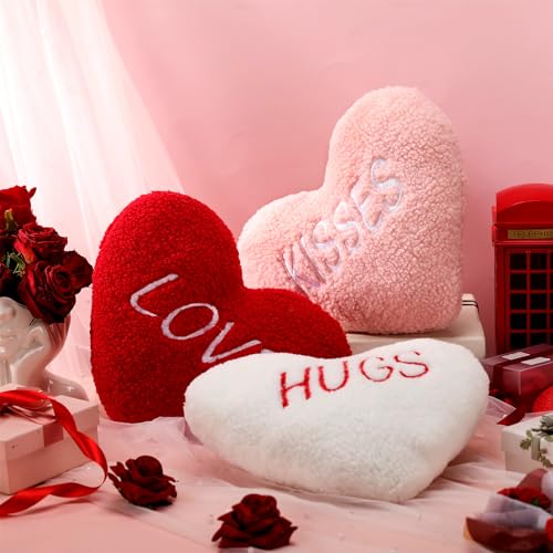 Coussin de Saint-Valentin en peluche Soaoo pour décorer votre salon - 3