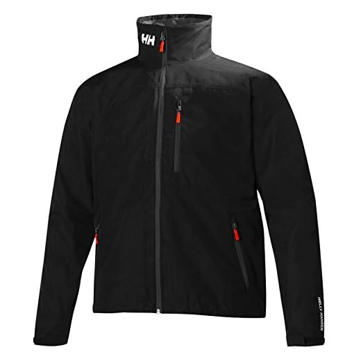 THE NORTH FACE: Chaqueta Antora para Hombre, Confort y Protección en Cada Aventura 11 Helly Hansen Crew Chaqueta, Hombre, Negro (Black), L (32)