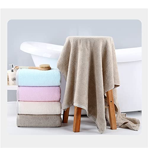 Serviette de bain maison en coton absorbant sous coffret de 3 - 4