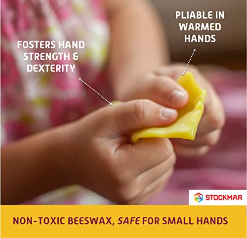 Stockmar Decorative Modelling Beeswax - 6 Colors - 100X40 Mm #TOP3