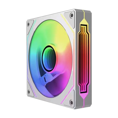 Image of 4p pc case Fans (White Forward)