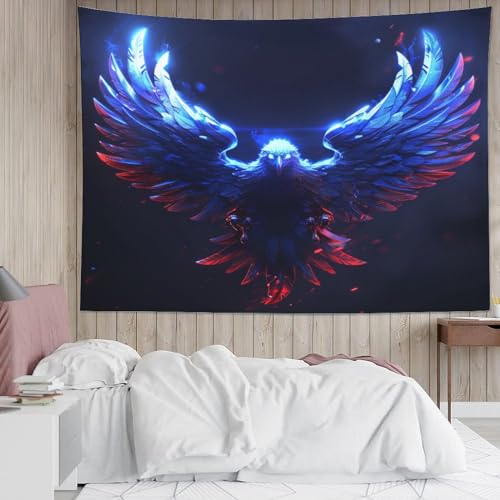 Tenture murale 180cmx230cm grand format tissu lavable chambre - 5