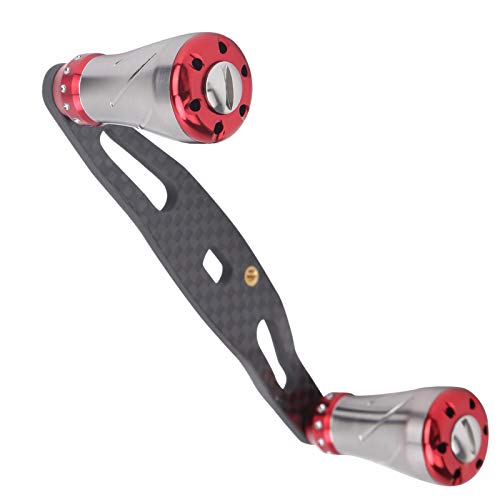 Carretes de pesca con cebo manivela de carbono de 95mm para sustitución 2