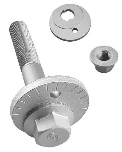 FANLIDE Rear Camber Adjustment Eccentric Bolt Kit DG9Z-5K978-A 7T4Z-5K751-A W716343-S440, Compatible with Ford Edge Fusion Mustang and Lincoln MKX MKZ