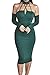 LOV ANNY Womens Halter Neck Backless Bodycon Party Bandage Club Dresses