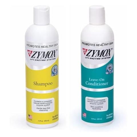 Zymox Veterinary Strength Enzymatic Shampoo Yellow Packs:Set Cover