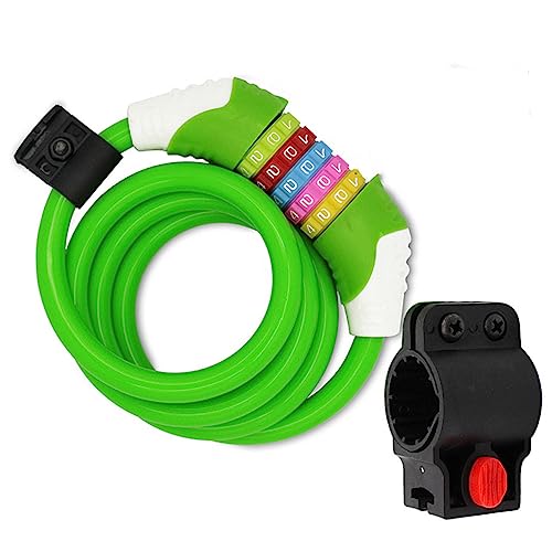 BCOATH 1Pc 5 Fechadura De Bicicleta Resistente Fechadura De Ferro Porta Deslizante Trava De Espiral