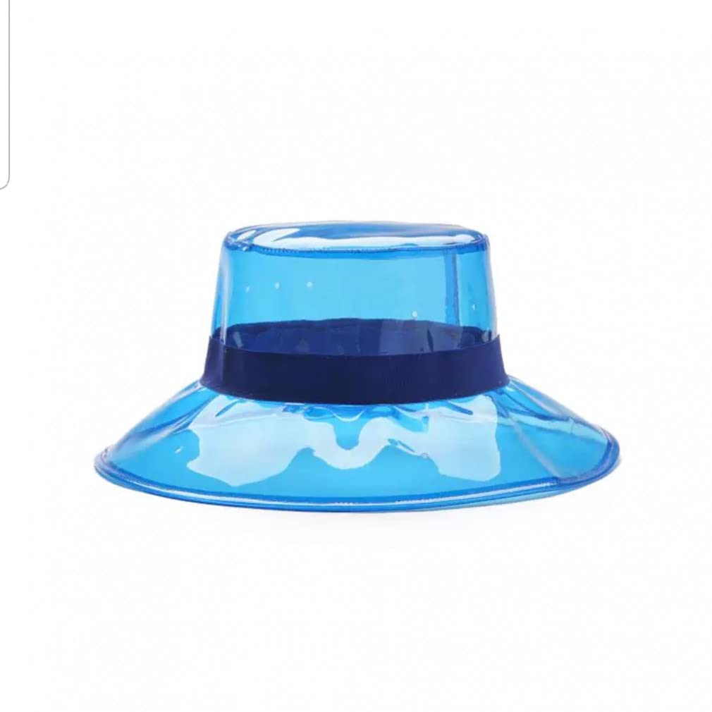 Cappello da Sole Cappello a Secchiello Berretti Donna High Street Cappello Estivo da Spiaggia Visiera Parasole Trasparente Cappello da Pioggia Impermeabile per Uomo Donna