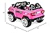Best Choice Products Kids 12V Electric RC Truck Ride On w/ 2 Speeds, LED Lights, MP3, AUX, Pink