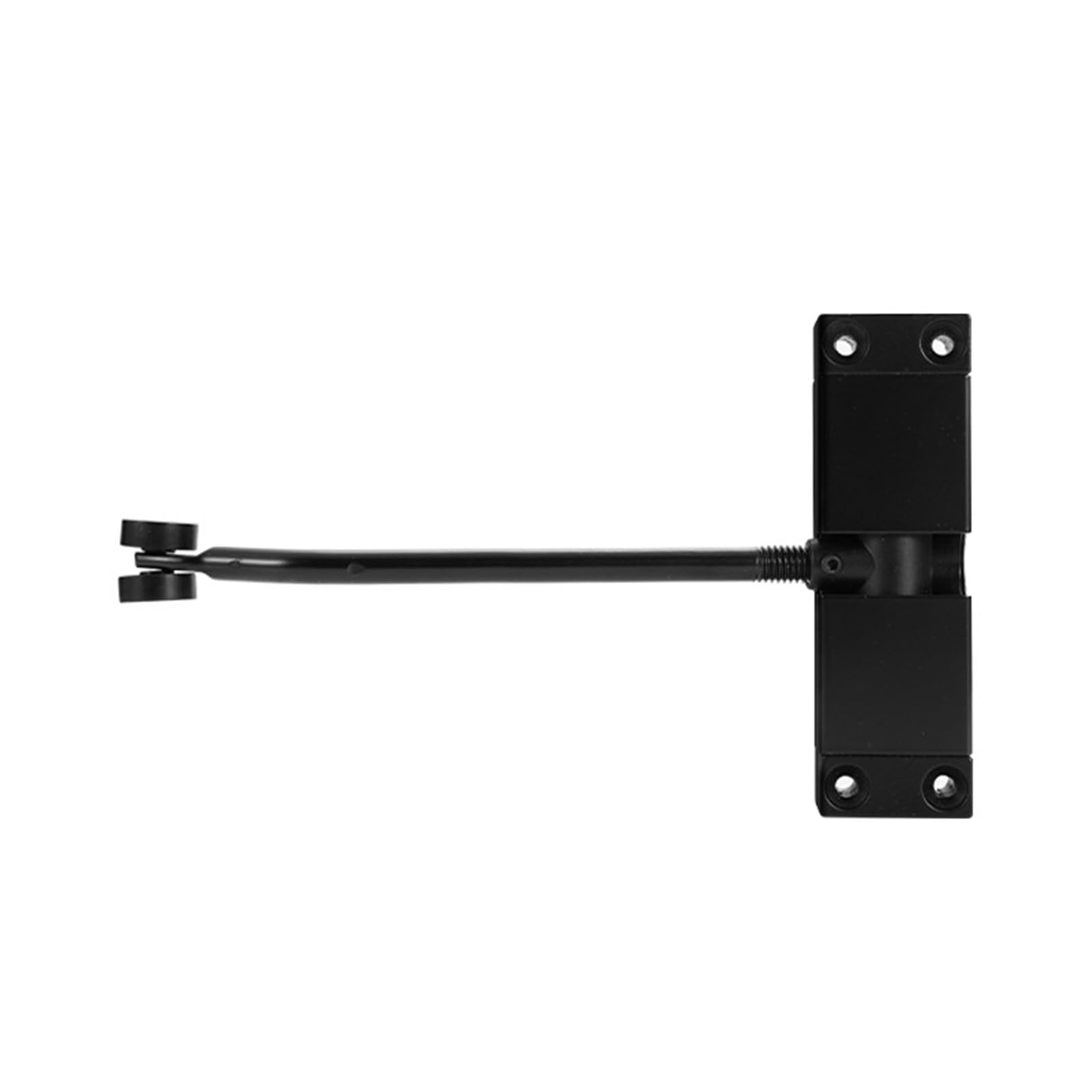 Door Closer, Furniture Door Hardware Automatic Spring Closer Adjustable Closing Device Safety,Commercial & Home Use(Black)