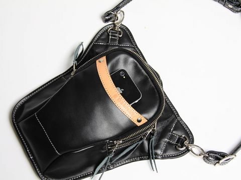 Amazon.co.jp: DEGNER W-39 レザーホルスターバッグ（ブラック） : 車