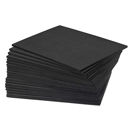 Mousse EVA noir 6mm uxcell pour calage de protection et loisirs créatifs