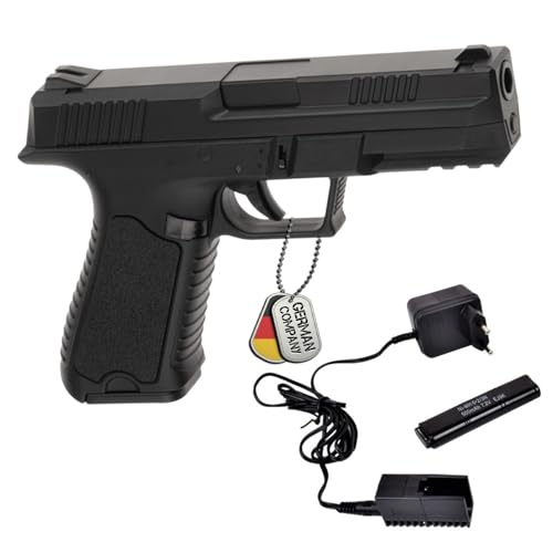 CYMA Airsoft G18 Custom Pistolet AEP Semi/Rafale CM127 (0.5 Joule) Noir