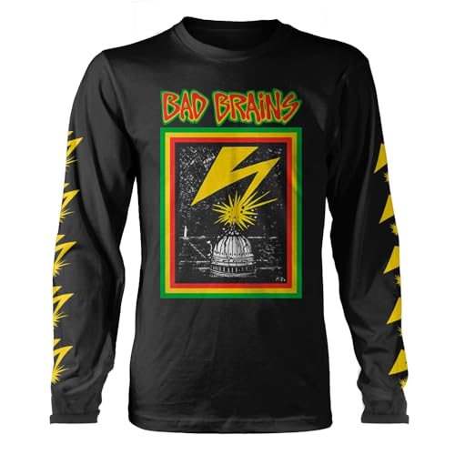 Bad Brains Men's Capitol Long Sleeve T-Shirt Black | Officially Licensed Merchandise2