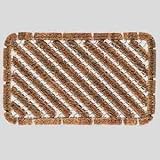 Waschbar bei 30 °C Coronet Classico Kokosfasermatte, 60 x 40 cm, Stoff, braun, Einheitsgröße