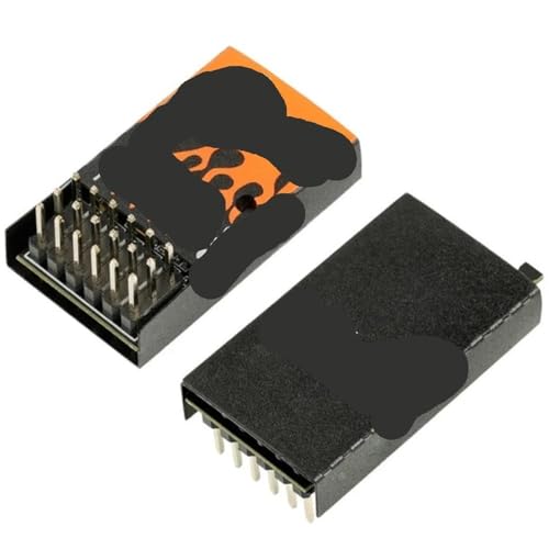 Récepteur FPV 5 canaux 2,4 G à large tension pour vol stable
