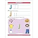 School Zone Alphabet K-1 Workbook: 32 Pages, Kindergarten, 1st Grade, ABCs, Letters, Letter Word & Object Association, Ages 5 to 7 (I Know It! Book Series)