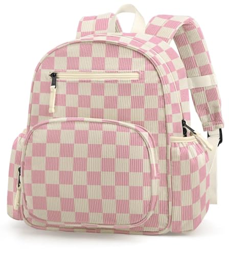 atgark Corduroy Toddler Backpack for Girls Boys: Preschool Kindergarten Backpack - Cute Kids Backpacks for Girls Boys