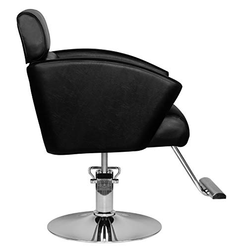 GABBIANO silla de peluquería Hydraulic barber HS02 Negro