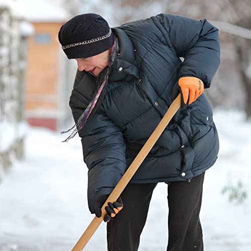 COOLJOB Waterproof Work Gloves for Winter Grip Thermal Work Gloves with Double Coated Latex - Image 4