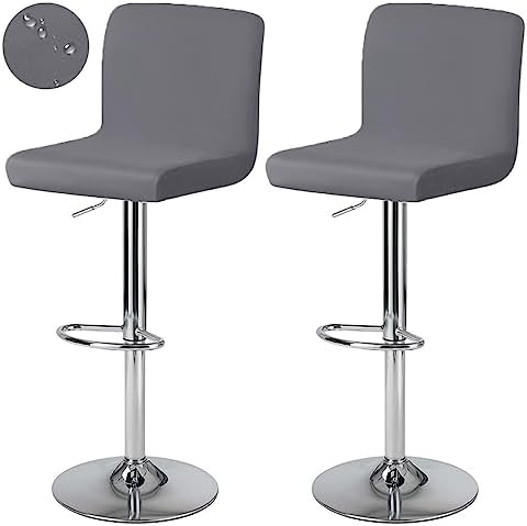 Housse De Tabouret De Bar Avec Dossier | La Haute Chaise