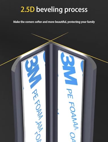 Protector de esquinas para paredes de aluminio autoadhesivo de 1.5cm y longitud 2.4m 5