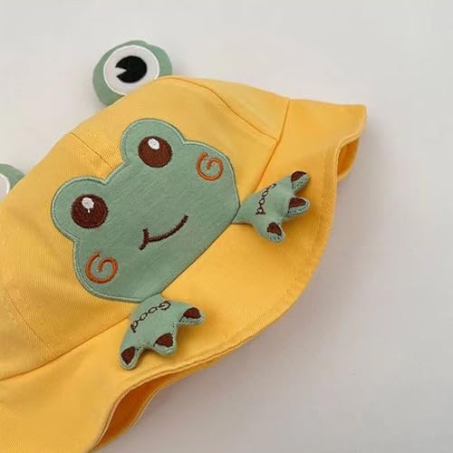 Breathable Baby Fisherman Hat for Spring and Autumn Soft Nylon Wide Brimmed Sun Protections 0-3 Years Infant Caps3