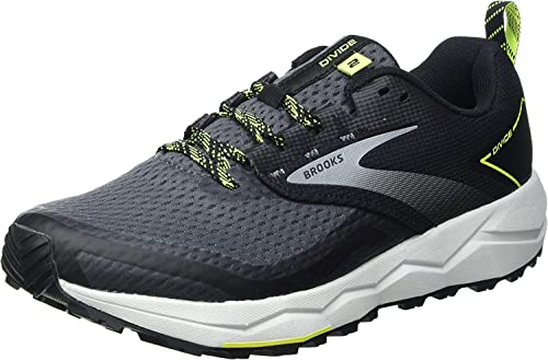 Brooks 1103551D029 Divide 2 Uomo, Black/Ebony/Nightlife EU 41