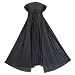 SeasonsTrading Child Black Vampire Cape with Collar - Halloween Kids Black Cape