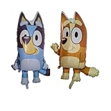 Irty's 2-pack: 1 Bluey Balloon and 1 Bingo Balloon