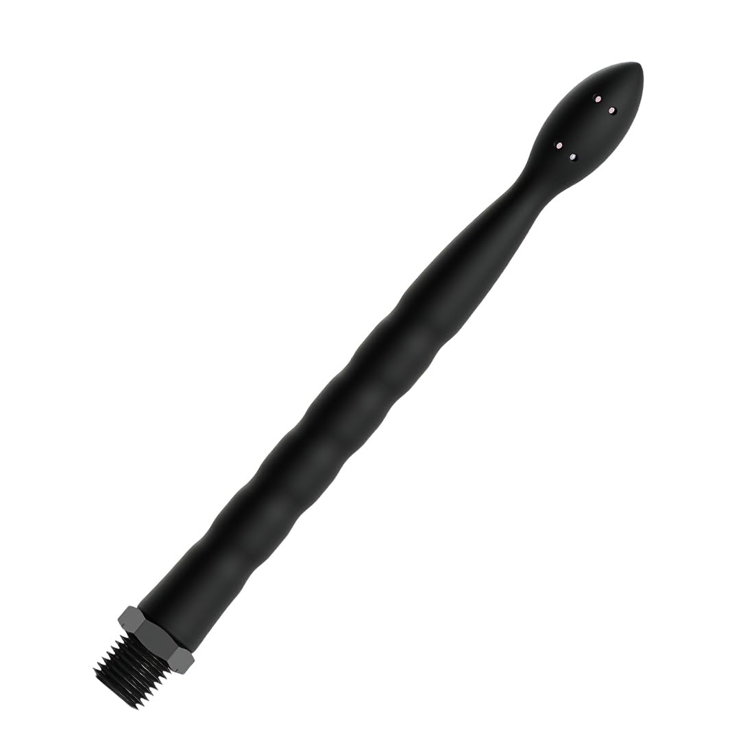 Ducha Anal, Enema Para Ano Con Tubo De 8 Orificios, Material De Silicona, Instrumentos Para La Limpieza De Las Partes íNtimas De Hombres Y Mujeres (Negro)