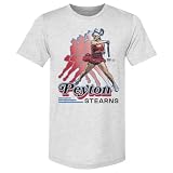 500 LEVEL Peyton Stearns Retro Men's Premium T-Shirt (Tri Ash, Large)