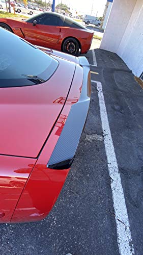 Performance Corvettes 2005-2013 Corvette C6 Zr1 Style Spoiler For Z06 Z06 Grand Sport Carbon Fiber Hydrographics #TOP11