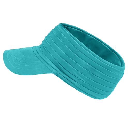 Image of Sports Sun Visor for Men Women UV Protection Lightweight Packable Stretchy Hats for Running, Tennis, Golf