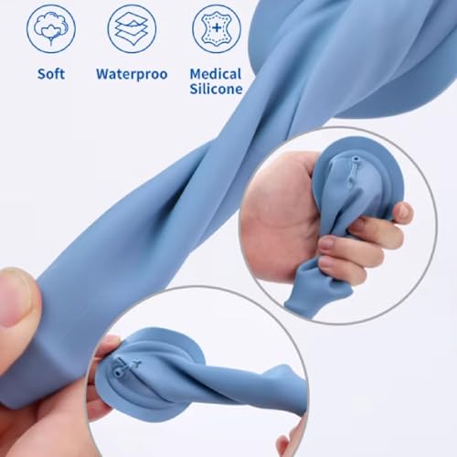 Dispositivo de micción portátil para hombres, bolsa de silicona reutilizable para uso de pie, ideal para demencia e incontinencia, capacidad de 1000 ml