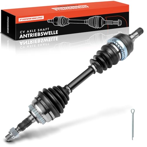 Frankberg Eje motriz Eje de transmisión MT ABS ring Eje delantero Izquierda Compatible con Astra G Cabriolet T98 2001-2005 Vectra B J96 1995-2002 Vectra B CC J96 1995-2003 Replace# 218009