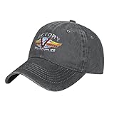 Victory Rock Motorcycles Hat Adjustable Funny Fashion for Men Womendeep Heather