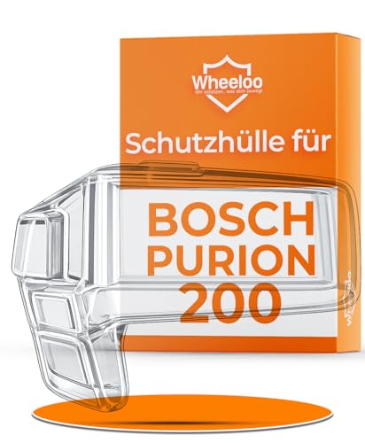 Schutzhülle für Bosch Purion 200 I wasserdicht & transparent I Ebike Display Schutz gegen Kratzer & Wasser I E-Bike Monitor Displayschutz I Fahrrad Computer Abdeckung I E Bike Zubehör WHEELOO