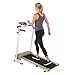 Sunny Health & Fitness Easy Assembly Motorized Walking Treadmill, White