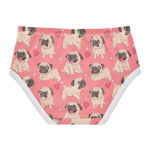 Ollabaky Girl's Cotton Underwear Toddler Undies Kids Briefs Breathable Comfort Panties2