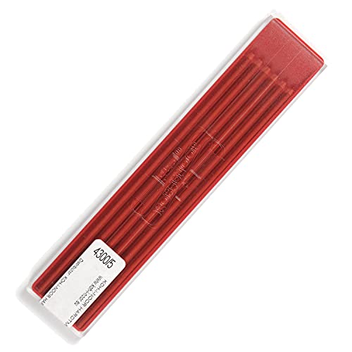 Koh-I-Noor - Minas para portaminas (2 x 120 mm), color rojo Cover