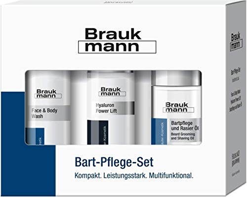 Preisvergleich Produktbild Hildegard Braukmann > BraukMANN Bart-Pflege-Set 3 Artikel im Set