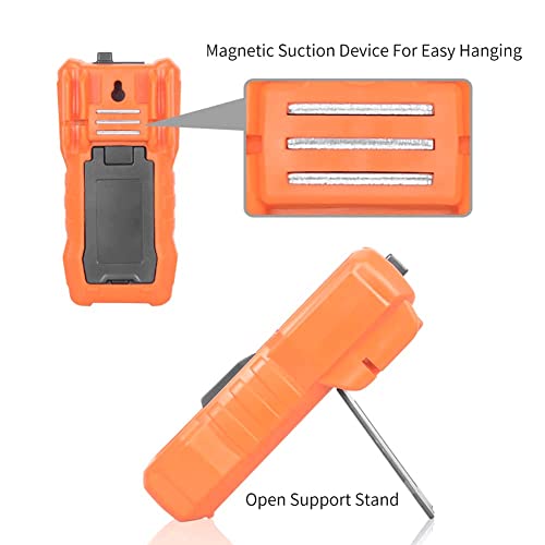 Takamine Digital Multimeter With Ohm Tester And Volt Amp Test Meter,Dc Ac Digital Voltmeter,Ncv Function, Lighting, Bracket And Magnetic Suction Function,Measures Voltage Current Resistance Diodes #TOP5