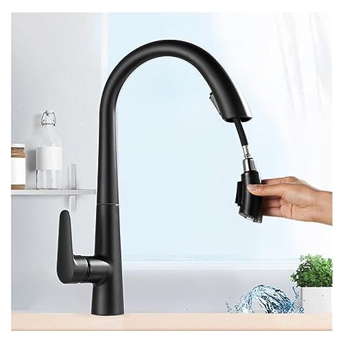 Mitigeur évier extractible avec commande fluide eau chaude et froide - 6
